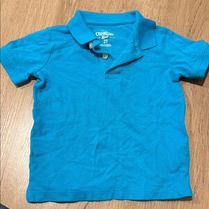 OshKosh B'gosh Bright Blue Polo for Kids